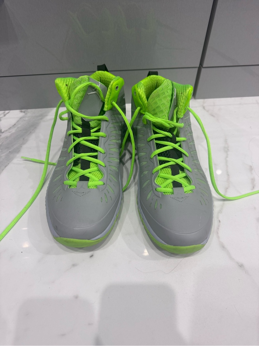 Jordan Super.Fly Wolf Grey Electric Green